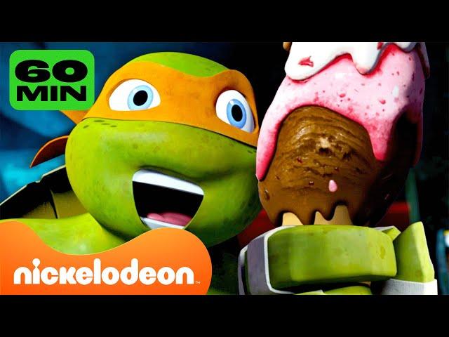 Черепашки-ниндзя | 60 минут ЛУЧШИХ моментов Майки во 2 сезоне!   | Nickelodeon Cyrillic