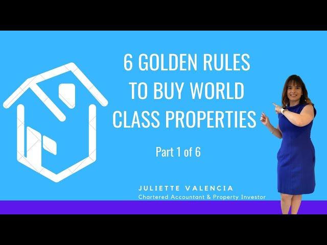 The Golden rules to buy World Class Properties- CAPACITY- 1 of 6