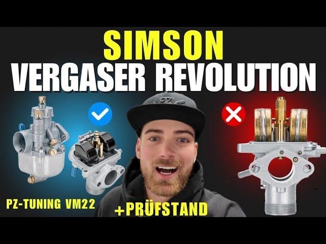 Gamechanger for Simson: this CARBURETOR changes everything! PZ-Tuning VM22