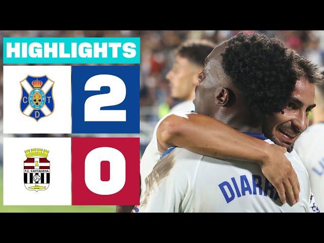 CD TENERIFE 2 - 0 FC CARTAGENA | HIGHLIGHTS LALIGA HYPERMOTION