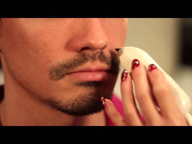 How to Shave Around a Mustache & Goatee : Men's Grooming Tips