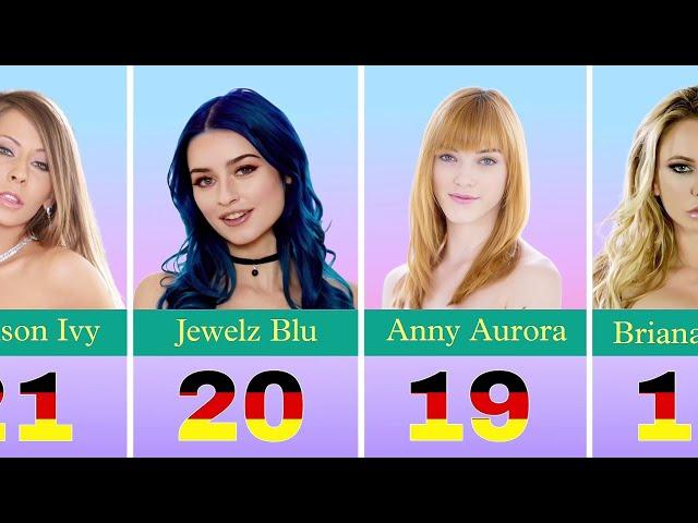 Top 20 Most Beautiful Germany PrnStars 2023 || German Love Stars || Comparison Video || World Data