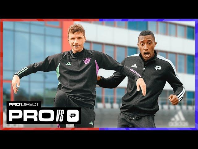 Thomas Müller is the FUNNIEST Footballer of ALL TIME  Pro vs Pro:Direct ft. Yung Filly