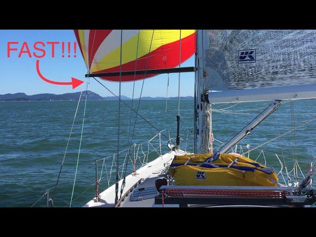 Want to Sail Deeper With an Asymmetric Spinnaker? Try this!