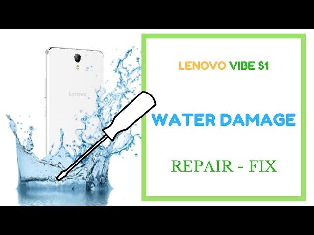 Lenovo Vibe S1 Water damage phone - Repair fix tutorial CrocFIX