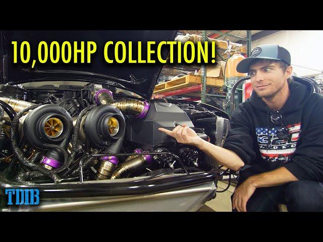 What 10,000 HP Looks Like! FatHouse Performance Car Collection and Tour!