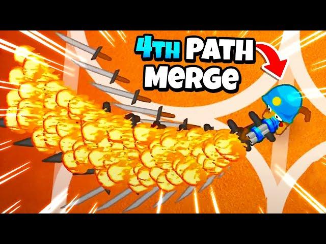 MERGING 4TH PATH TOWERS TO EVAPORATE BLOONS