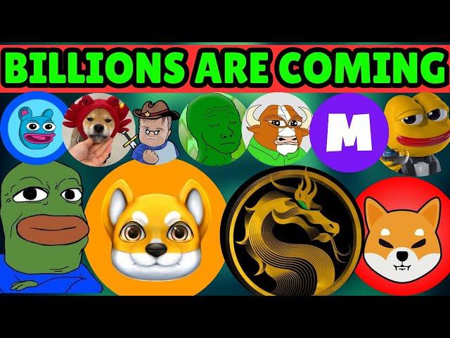 THE BEST CRYPTO MEMECOINS TO MAKE MILLIONS IN 2024/25 - HUGE !!