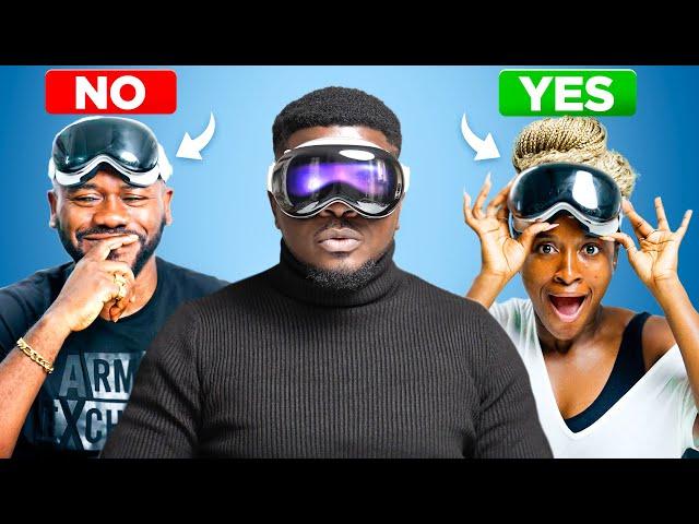 I Gave the $3,500 Apple Vision Pro to Nigerian Celebrities (Reaction)