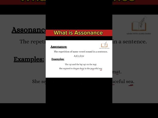 |assonance examples| |assonance| |assonance and consonance| |Assonance figure of speech|