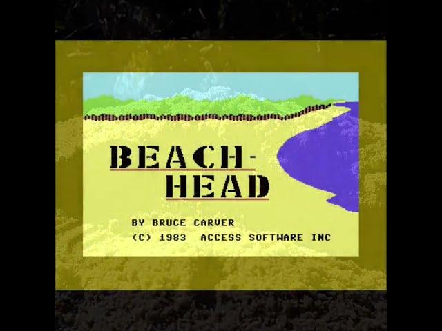 Beach Head (C64, 1983) #shorts