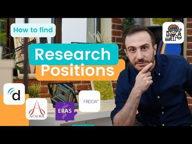 How to find Research Positions in the US?