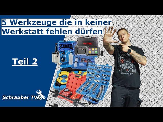 Top 5 Werkzeuge für deine Werkstatt Teil 2 / Autowerkstatt / KFZ Spezial Werkzeug