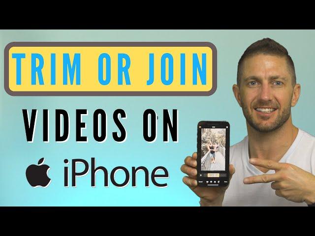 How to Trim/Cut/Split/Remove/Join Videos on iPhone 12, 11, X, iPad | Basic Video Editing