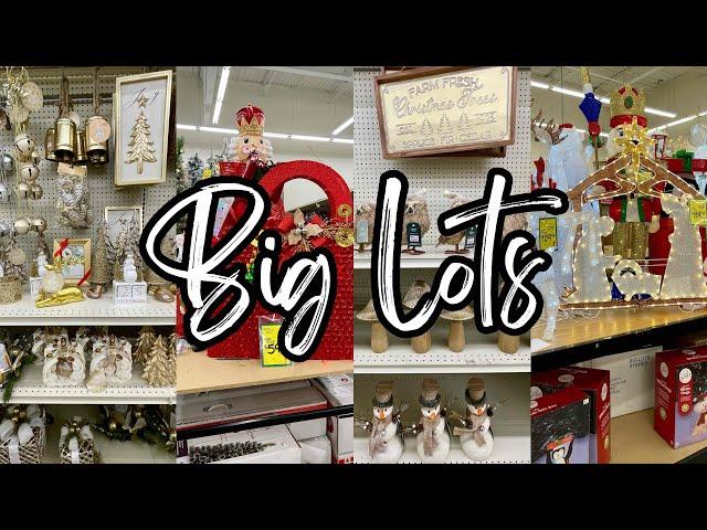 BIG LOTS 2024 CHRISTMAS DECOR  • SHOP WITH ME