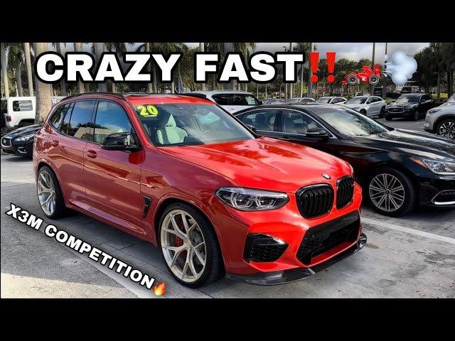 BMW X3M COMPETITION FIRST DRIVE DOING LAUNCH CONTROL‼️️ *FAST AF*