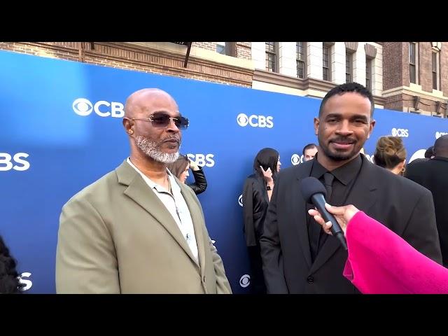 Damon Wayans and Damon Wayans Jr. ('Poppa's House') at 2024 CBS New Fall Schedule Party red carpet