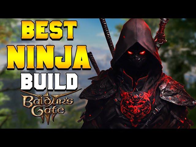 ULTIMATE Ninja Assassin (Shadow Monk) Build For Baldur's Gate 3