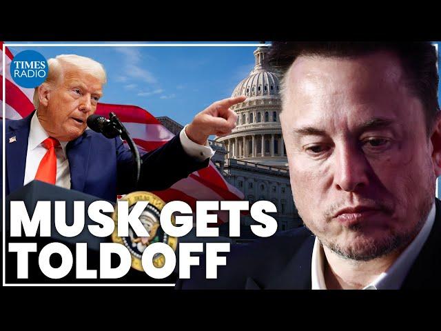 Trump gives Elon Musk his first ‘slap on the wrist’