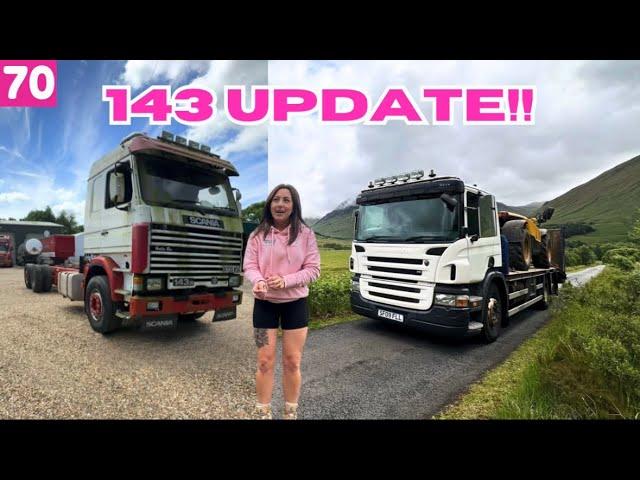 FINALLY, A UPDATE ON THE 143 SCANIA V8!!!