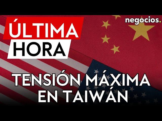 ÚLTIMA HORA | China envía aviones de combate contra un avión militar de EEUU en Taiwán