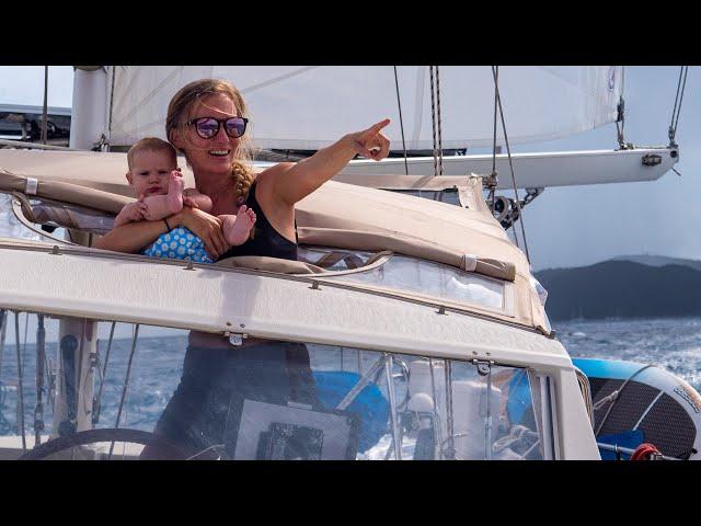 Learning Offshore Sailing all over again.  Sailing Vessel Delos Ep. 264