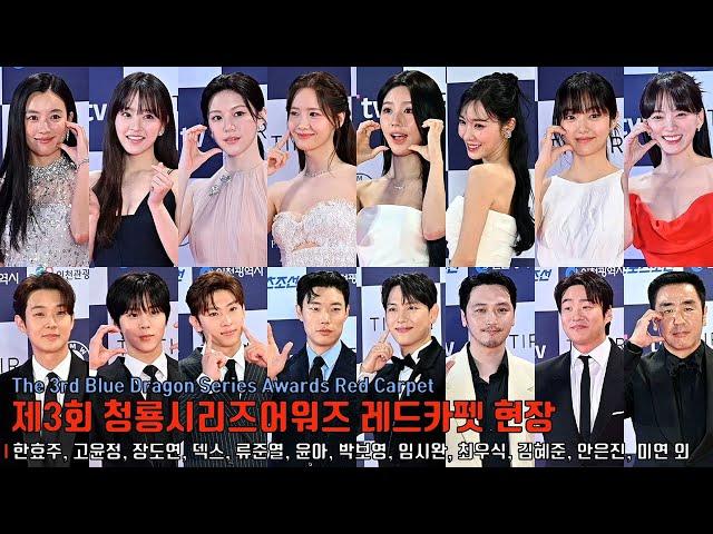 The 3rd Blue Dragon Series Awards Red Carpet | DEX, Go Younjung, YOONA, Park Boyoung,  Ahn Eunjin
