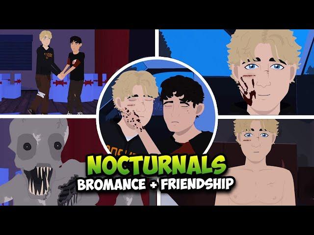 Nocturnals - Full Game + Goodbye Kiss Ending (Bromance Ending ) + Friendship Ending