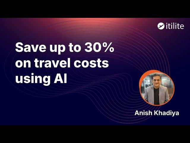 Save up to 30% of travel costs using AI