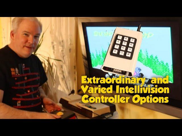 New Sega/Atari Joystick & Trakball to Intellivision Adapter Reviewed (& NES and PC controllers, too)