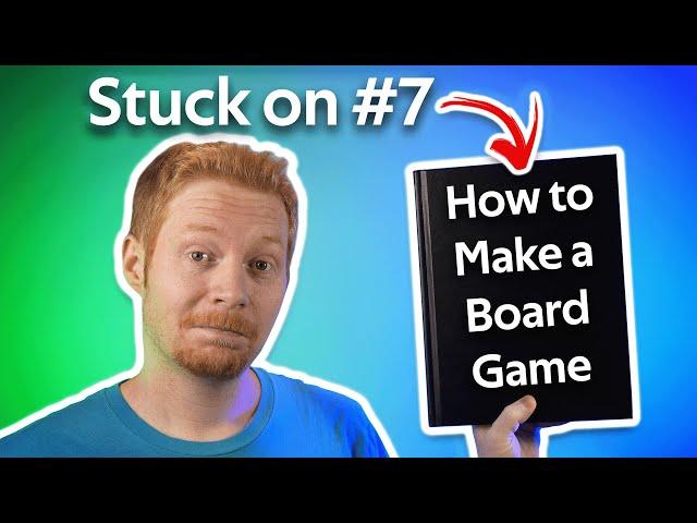 10 Steps to ACTUALLY Design a Board Game