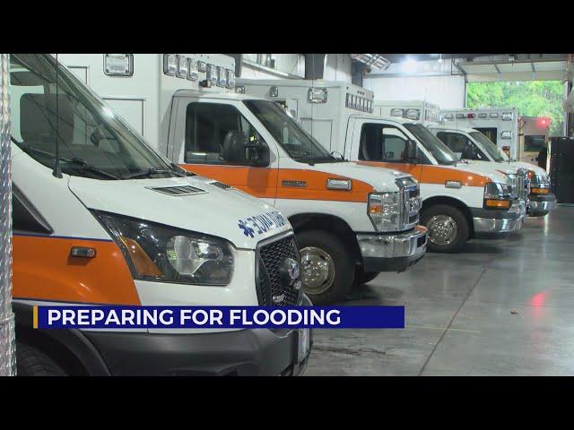 Local emergency response teams prepare for flooding