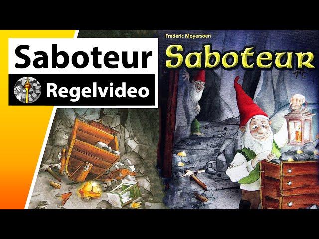 Saboteur - Regeln & Beispielrunde