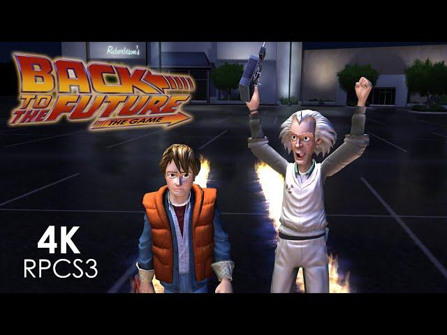 Back to the Future: The Game (4K / 2160p / 60fps) | RPCS3 Emulator 0.0.32-16553 | Sony PS3