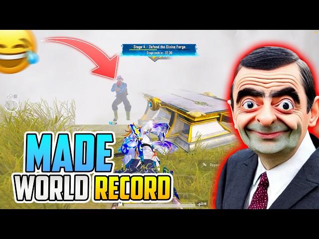 MADE WORLD RECORD IN TRIDENT CHALLENGE BGMI | JEVEL |