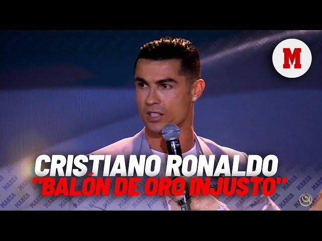 Cristiano lo tiene claro: "El Balón de Oro fue injusto" I MARCA