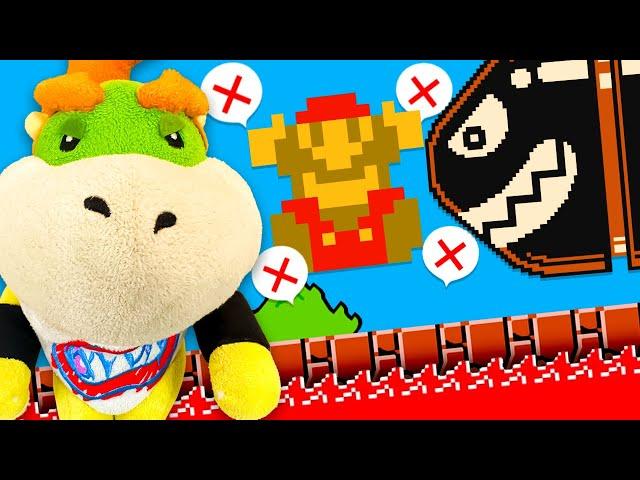 Bowser Jr Plays Super Mario Maker!