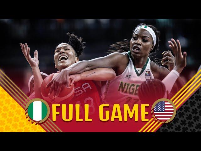 Nigeria v USA | Full Basketball Game | FIBA Women's Olympic Qualifying Tournament Belgium 2024