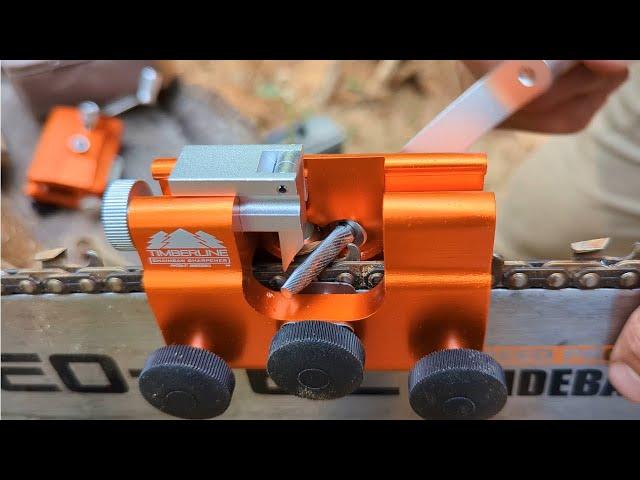 Best Chainsaw Sharpener Test? Timberline vs Knockoff