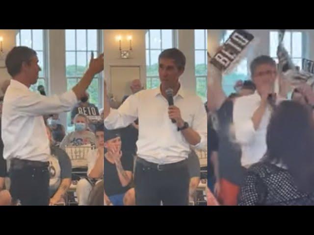 Heckler SHUT DOWN By Beto O'Rourke During Uvalde Speech