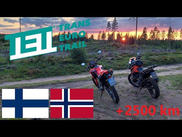 Trailer / Trans Euro Trail TET - Finland to Norway