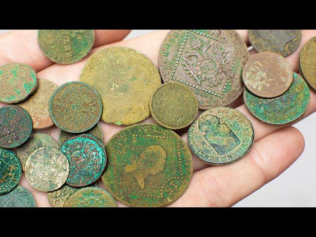 Old Coins of the 18th-19th Century Restoration - Cleaning and Preservation