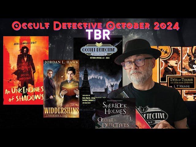 Occult Detective October 2024 TBR