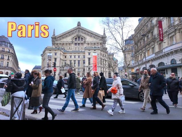 Paris, France - Paris walking tour - Paris HDR walk, spring 2025 - Paris 4K