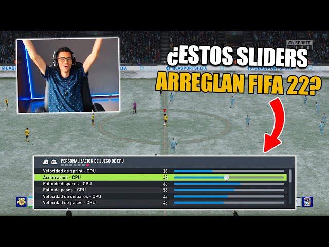 LE PONGO SLIDERS REALISTAS AL FIFA 22 Y VUELVE A SER TAN BUENO COMO EL JUEGO ORIGINAL!! | #12