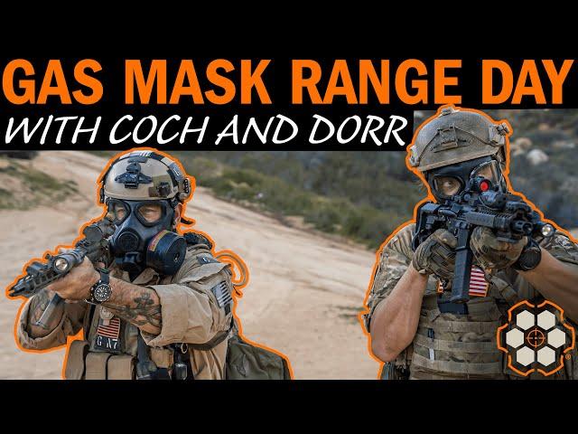 Gas Mask Shooting Range Day with Navy SEAL "Coch" and Dorr