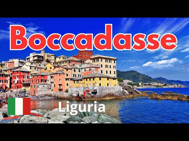 Boccadasse, Italy  4K Walking Tour - October 2024