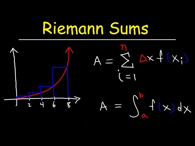 Riemann Sums - Left Endpoints and Right Endpoints