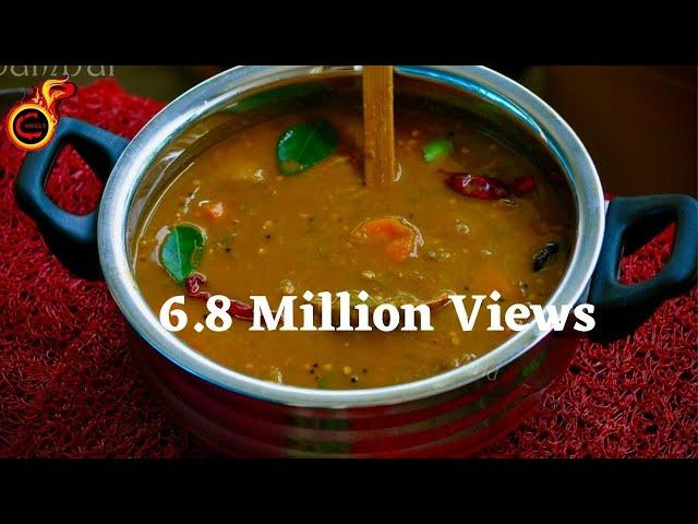 നാടൻ കേരള സാമ്പാർ||Easy and Tasty Kerala Sambar|| Sambar for Bachelors|| Ep NO:5