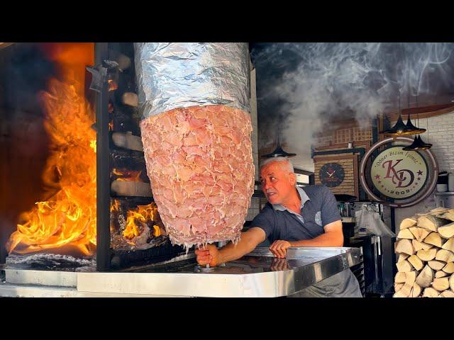 Selling 10,000 Pieces per Day?! - KING OF DONER KEBAB - Insane Turkish Street Food